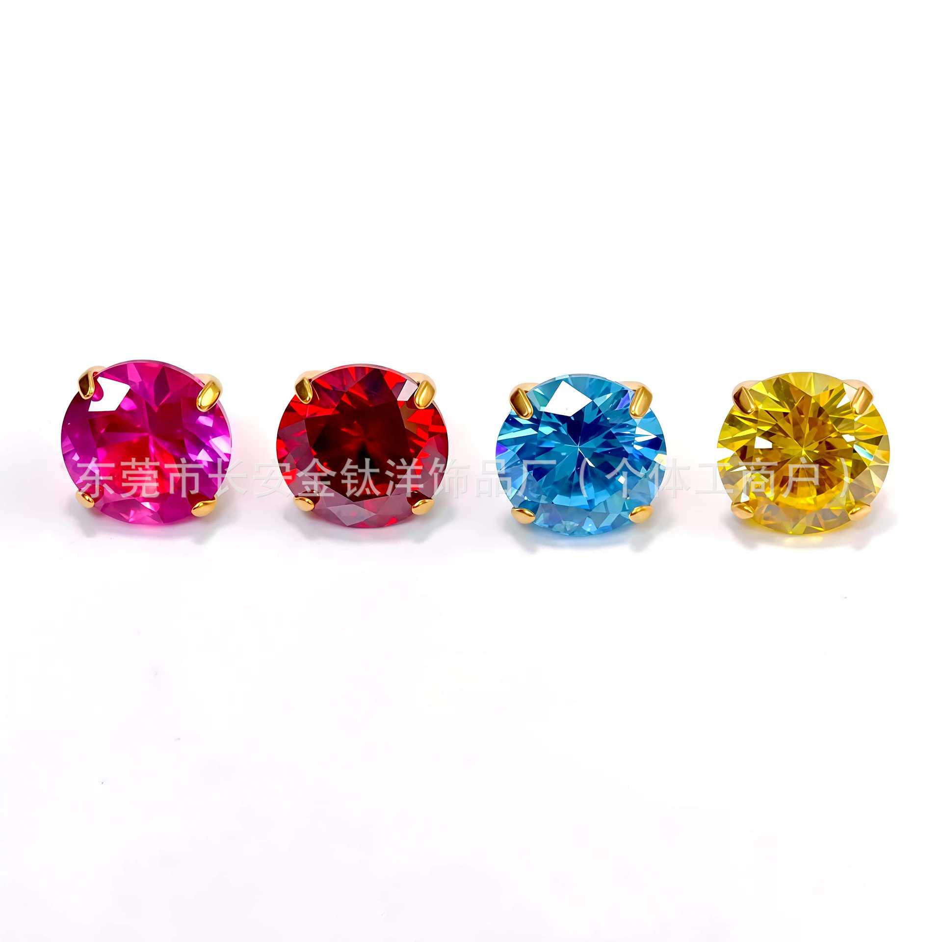 Pointed titanium steel lip stud product view