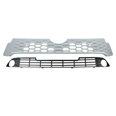 Tank Protective Cover, Anti-Insect and Anti-Lint — Automobile anti-insect net - 26-models-of-sharp-single-net-platinum-white-and-lower-net-bright-black