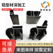 开模定制加纳门窗铝型材铝合金门窗异型铝边框玻璃隔断家具铝材料
