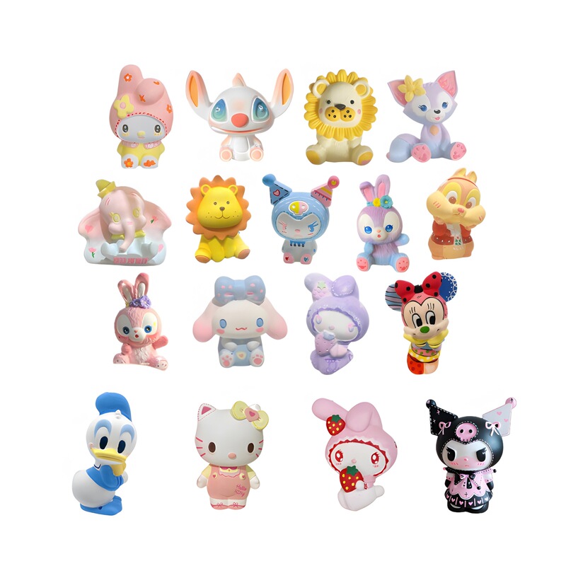 Creative Kindergarten DIY Painting Plaster Doll Stall White Embryo Doll 3D Stereo Mini Coloring Plaster Doll