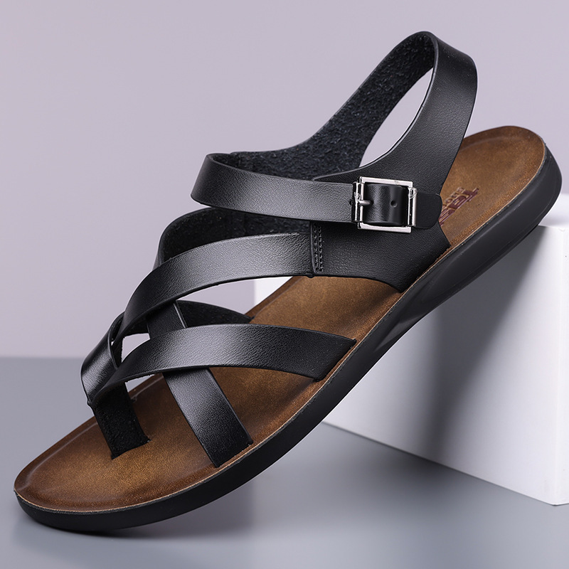 Extra-large size men's sandals for foreign trade, new summer outdoor casual breathable soft-soled beach shoes for men, available for direct shipping Extra-large size men's sandals for foreign trade, new summer outdoor casual breathable soft-soled beach shoes for men, available for direct shipping