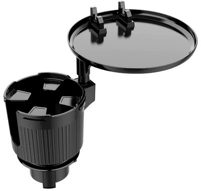 Car cup holder/beverage holder, Tray, Rotatable Car Tray Cup - ac-2393car-tray-water-cup-holdermobile-phone-storage-rack