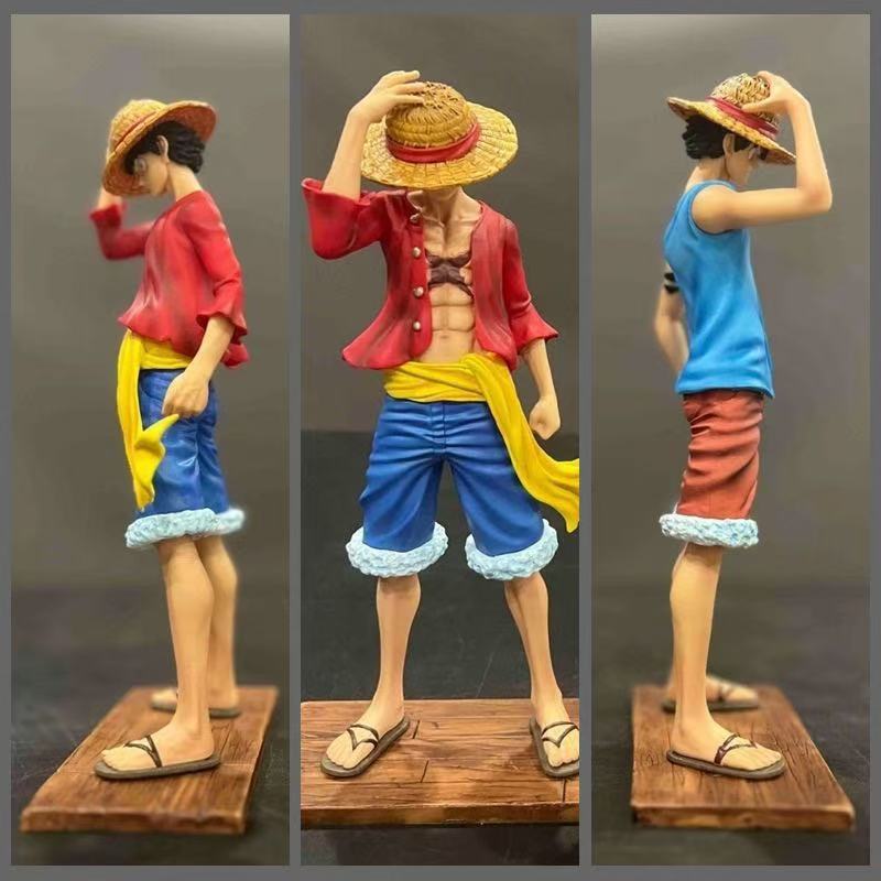ワンピース C 0.1kg 年後 ルフィ フィギュア 草帽初登場 アニメモデル 置物 ギフト|undefined