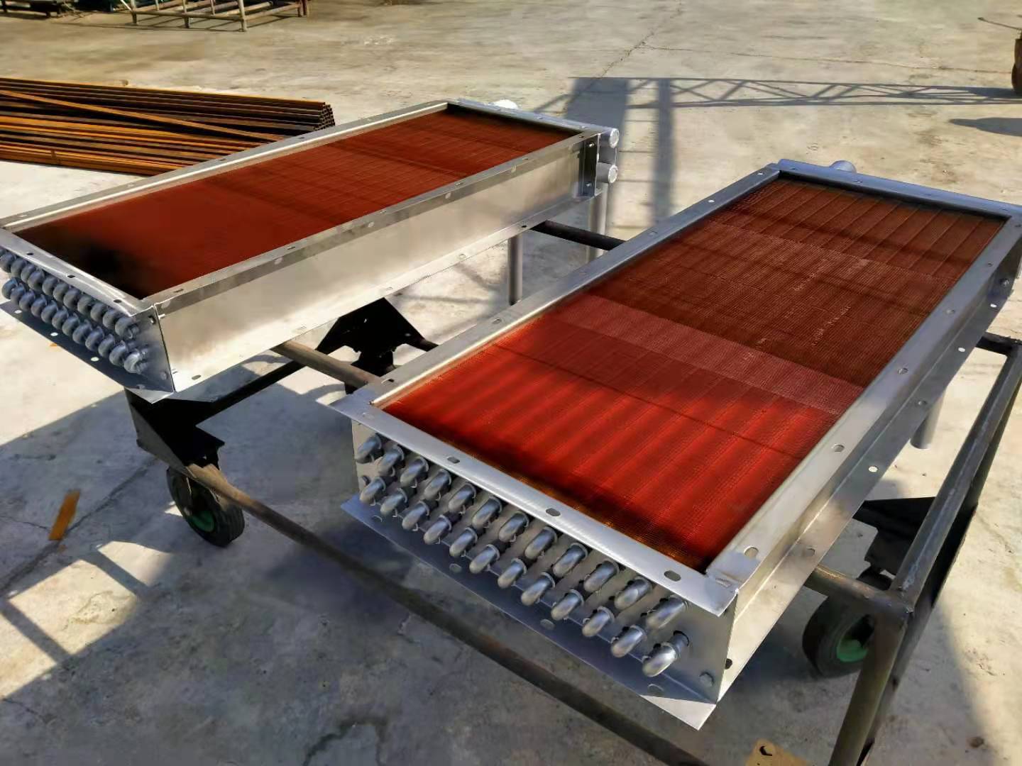 铜管铜翅片冷凝器