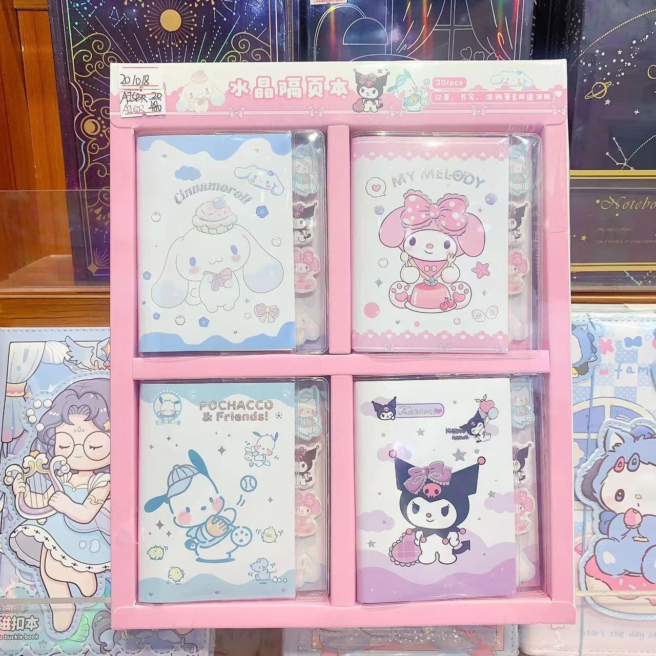 Cuaderno Espiral con Diseño de Mascota Adorable, Cuaderno Escolar Kuromi de Alta Calidad, Planificador Espiral con Hojas Intercaladas, Diario, Agenda.