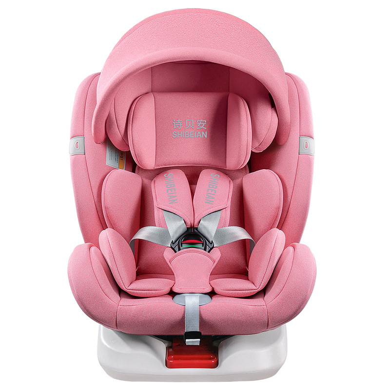 Shibei'an children's seat car 360 degrees rotating 0-12 years old 4 reclining car baby chair