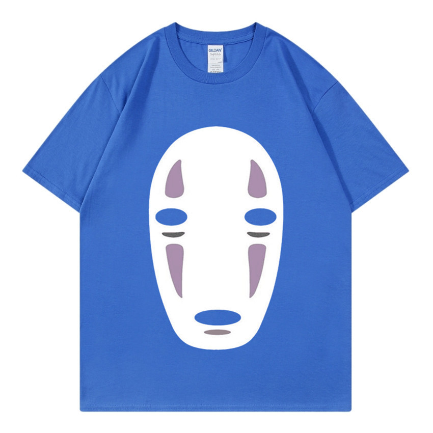 Primavera/Estate Nuova T-shirt da uomo senza volto Sciolto Coal Ball Lettera Manica corta Unisex Manica corta da uomo T_voghion.com