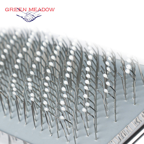 Pet comb, stainless steel high and low needle comb, Teddy cat cleaning and beauty comb, knot-opening and floating hair comb, dog comb