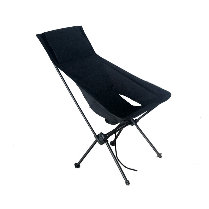 Transfronterizo especial de aleación de aluminio al aire libre Silla de camping doble tubo Silla de pesca portátil playa ocio silla plegable en stock