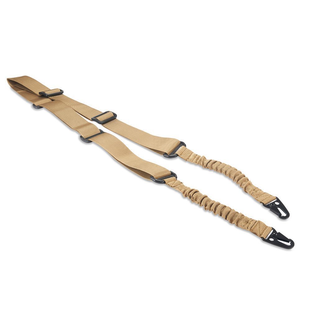 Outdoor Camping Strap Army Fan Double Point Gun Rope Tactical Rifle with Eagle Mouth Buckle Multifunctional Crossbody Task Belt