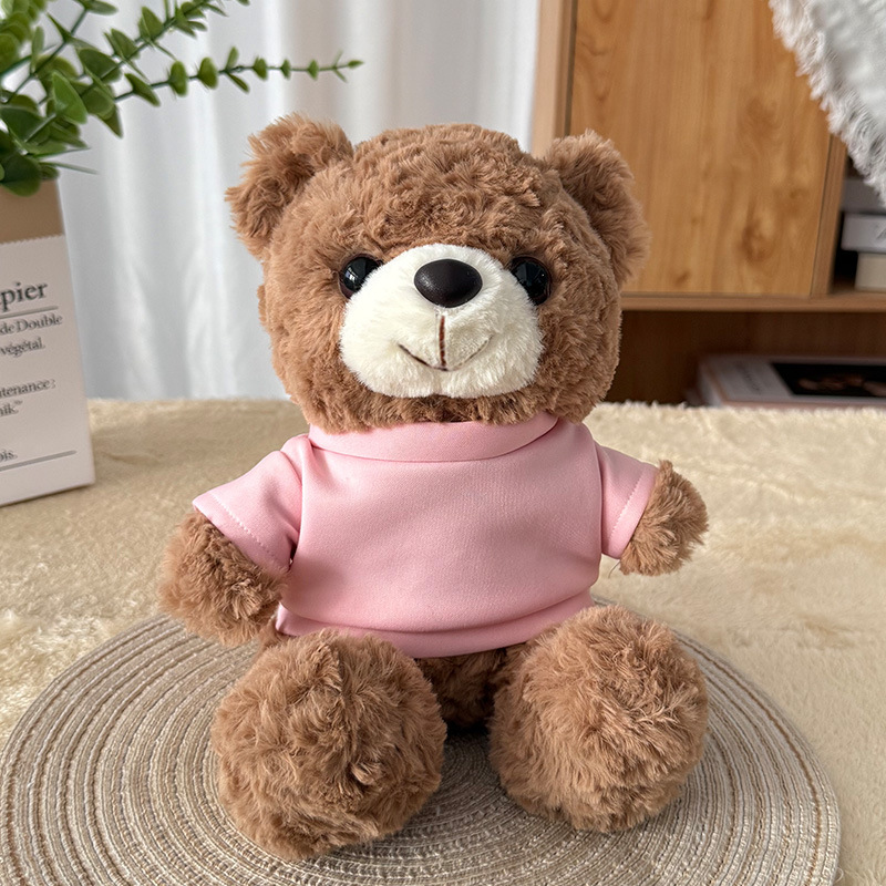 Transfronterizos Teddy Bear muñecas de peluche muñecas de tela regalo de graduación de chicas regalos de eventos logotipo imprimible