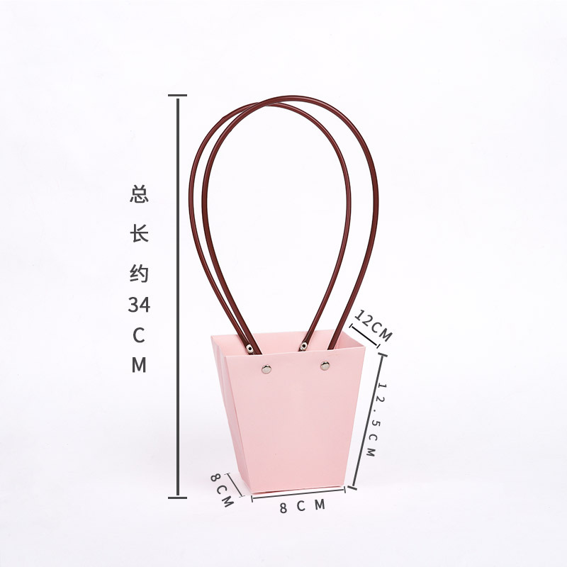 사다리꼴 T3 스몰 핑크 핸드백