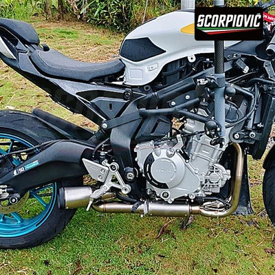 Muffler Set Non-Destructive Installation – Motorcycle exhaust pipe