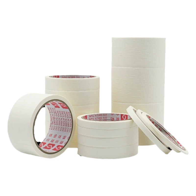 Белая клейкая бумага с высокой клейкой тканью легко разорвать