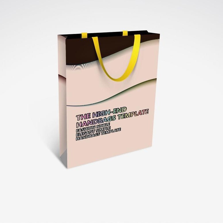 白卡纸袋通用包装简约送礼制作公司logo印刷手提袋子