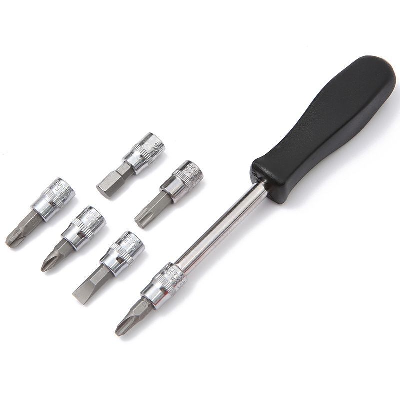 Suitable for 46-Piece Combination Small Fly Sleeve Tool Car Repair Household Multi-Functional Quick Ratchet Wrench