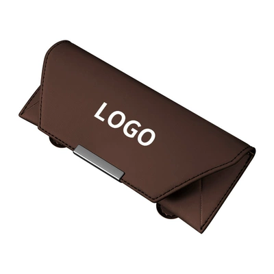 Car Glasses Clip/Bill Clip car glasses box sun - mocha-brown-with-logo-please-note-the-car-logo