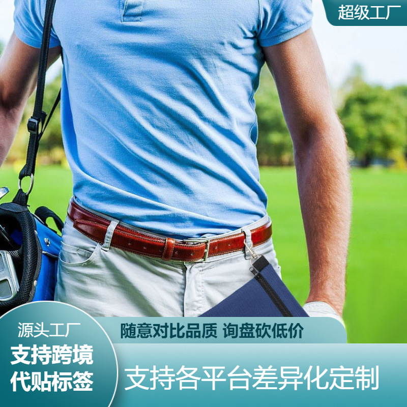 新品高尔夫球钉球包 跨境便携式高尔夫腰包收纳袋 高尔夫配件用品