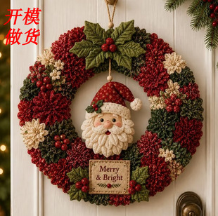 ����վ��Ʒ3D Fabric Poke Wreath DIY Kit �}�Q��ˇ���hDIY���b