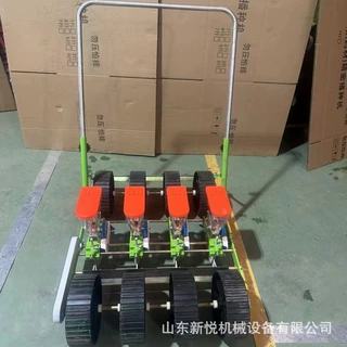 新款手推式蔬菜播种机 生菜白萝卜小粒蔬菜精播机 小颗粒菜籽播种