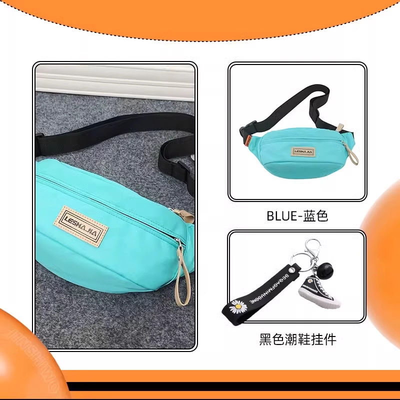 Blue (with trendy shoe pendant)