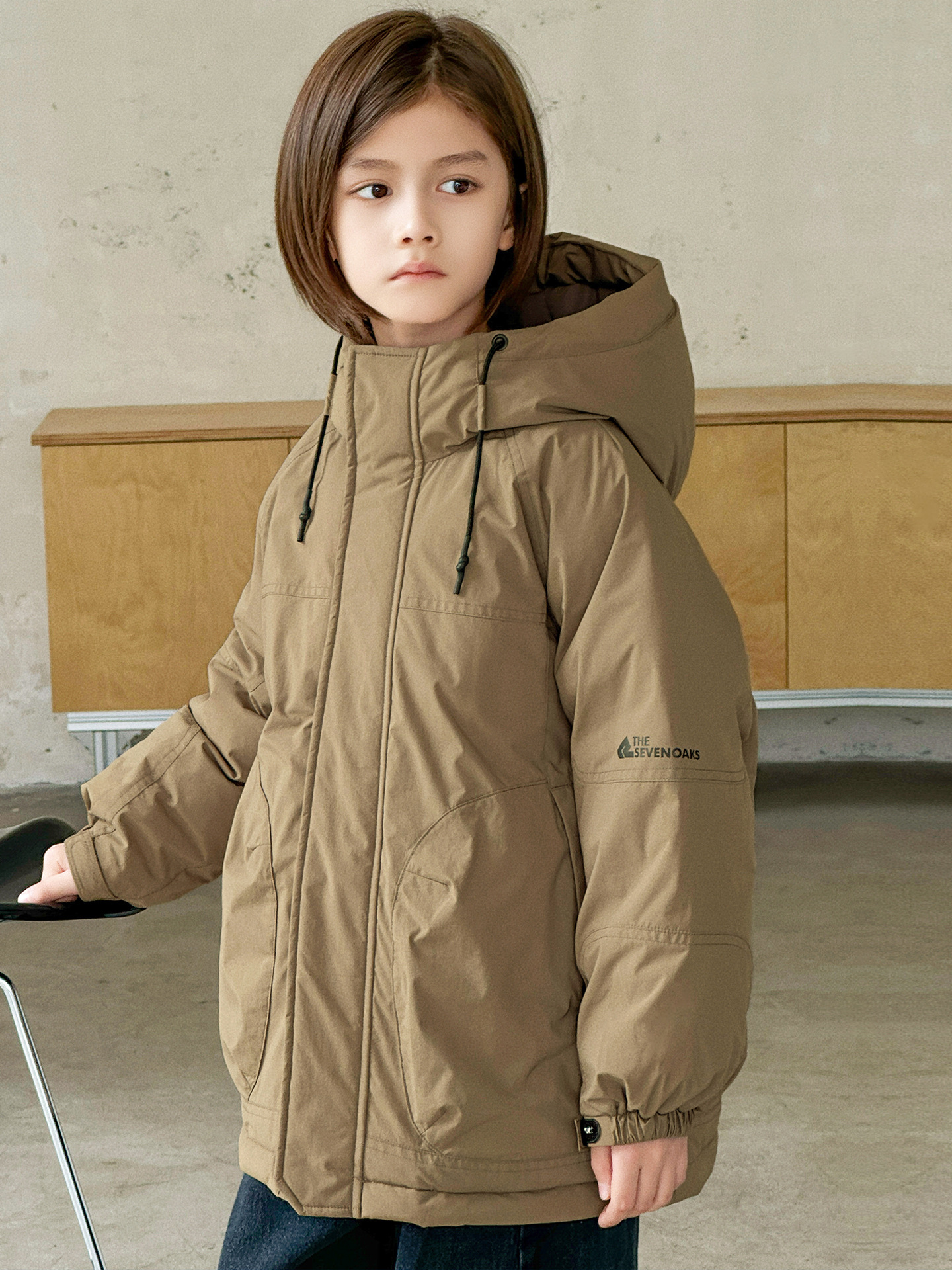 Winter children's down jacket for boys