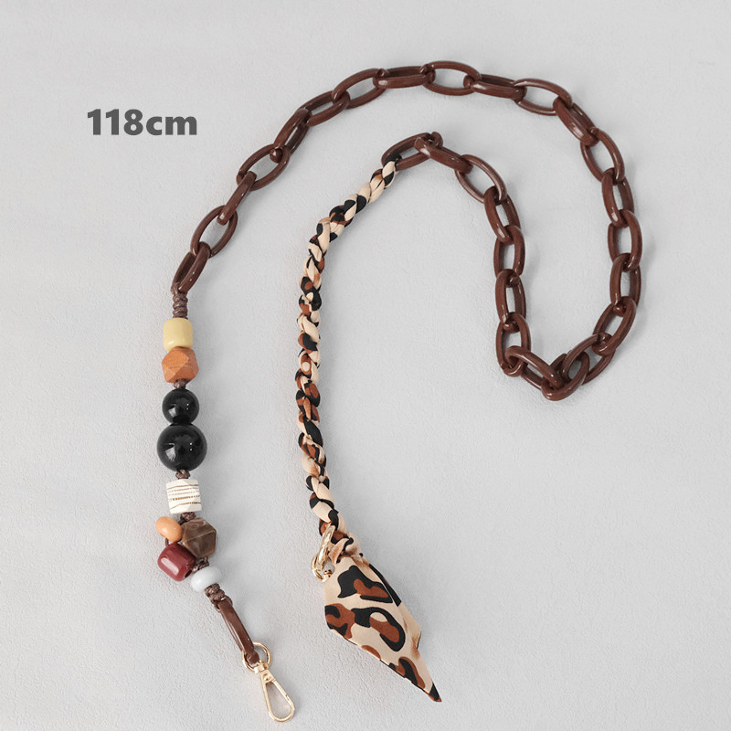 Catena di perline acriliche europee e americane, braccialetto di perline di legno alla moda, accessori, tracolla, cordino a tracolla, tracolla per borsa, catena per cellulare_voghion.com