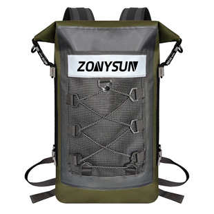 Bsci Certified Manufacturer Direct Sales Pvc Clip Mesh Backpack Outdoor Fishing Rock Climbing Waterproof Backpack Rafting Waterproof Bag