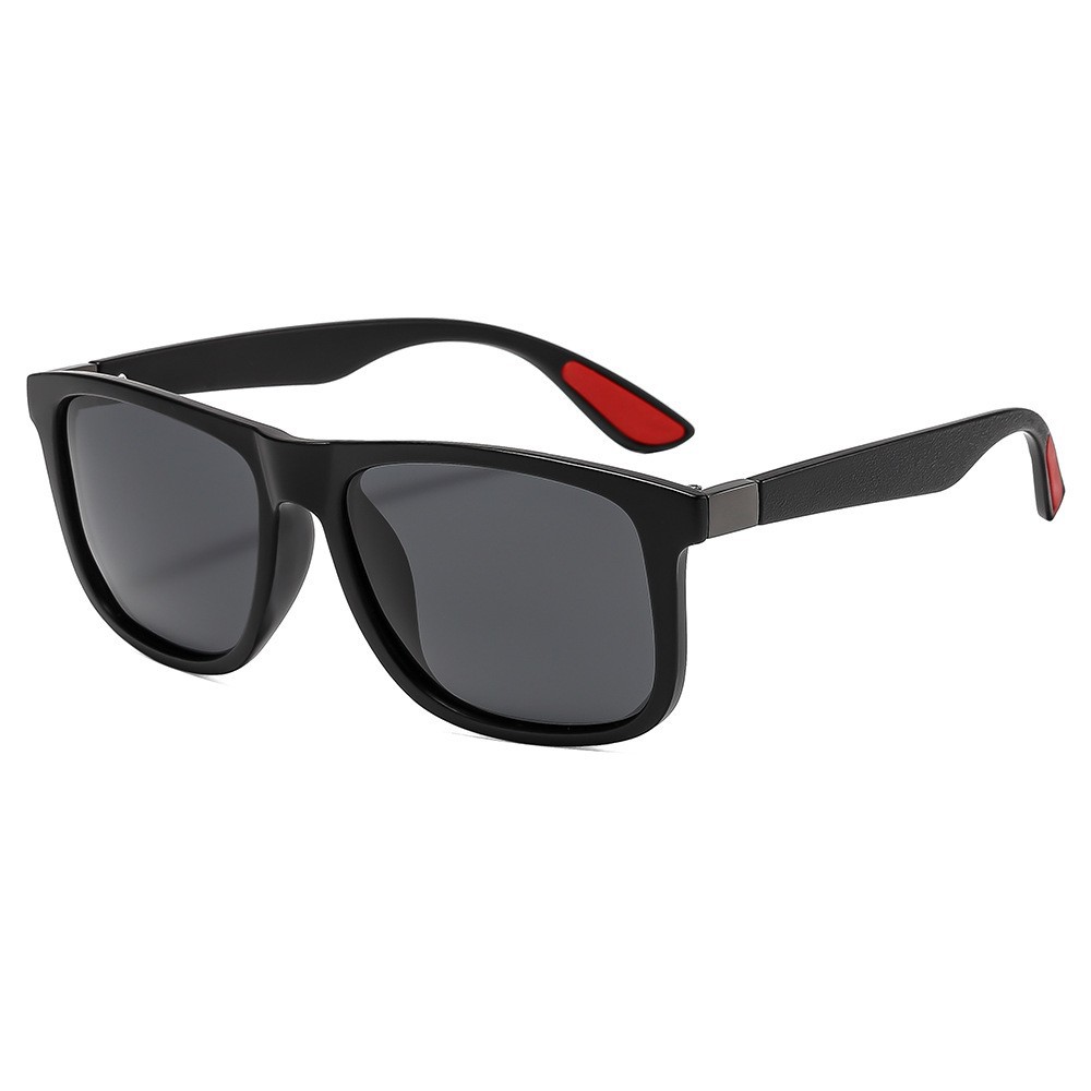 1 bright black frame gray film