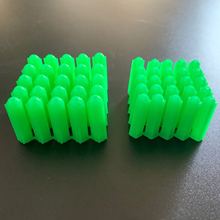 盒装塑料膨胀管 绿色连体胶塞  6厘胀管6mm工程工厂装修配套胀塞