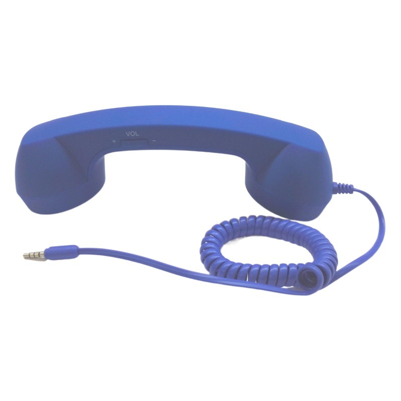 Suministro directo de fábrica en stock regalo de teléfono móvil auricular receptor de teléfono móvil micrófono externo receptor de moda Retro