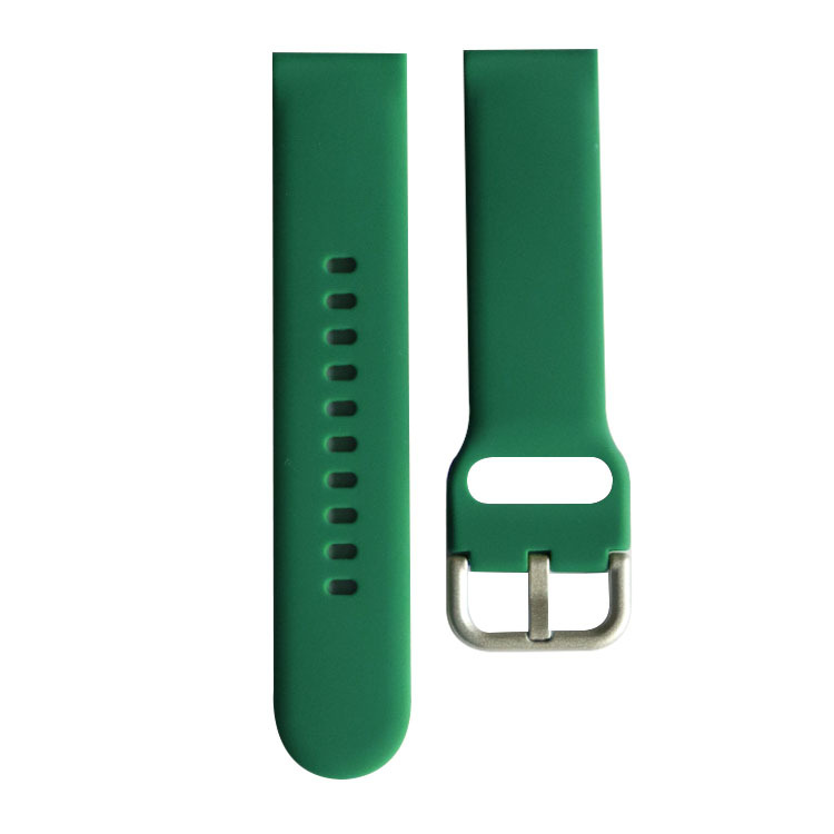 Para Samsung Galaxy reloj Active2 correa de silicona de color sólido 20/22mm correa universal en stock