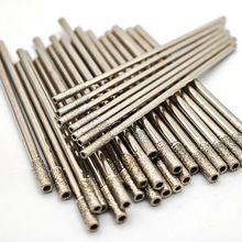 加长玉石专用空心打孔针中空金刚砂钻头钻孔开扩孔石头玻璃金刚石