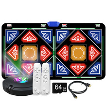 AI摄像头双人无线跳舞毯电视电脑两用跳舞机跑步家用游戏机体感ar