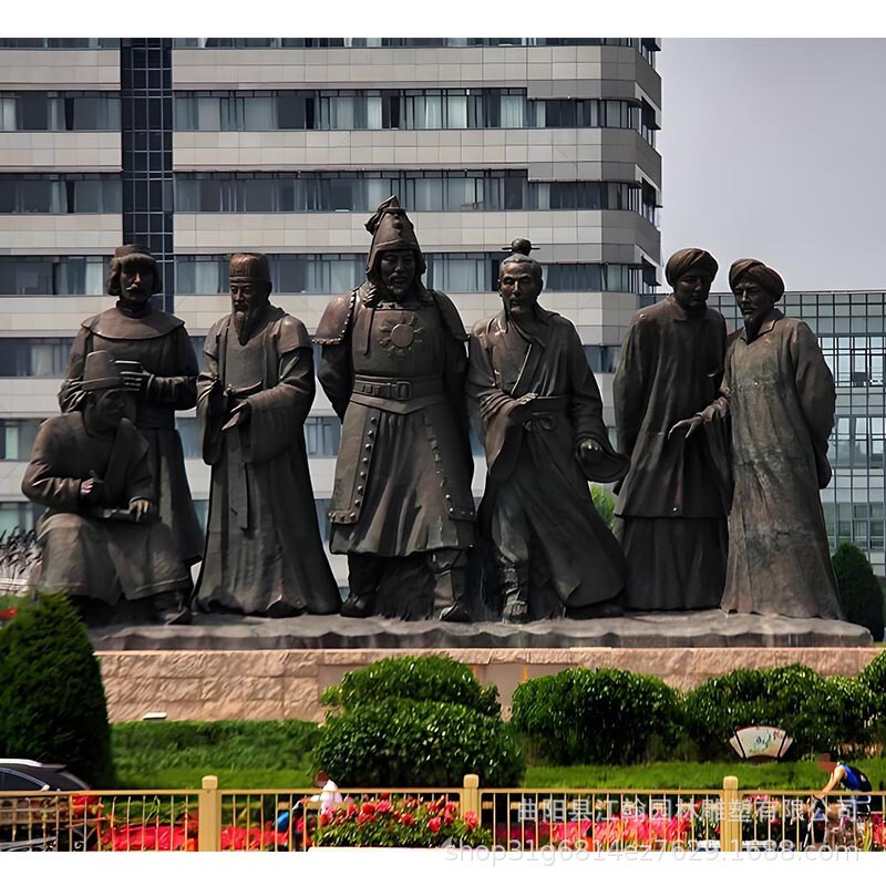 户外铸铜人物雕塑少数民族人物铜雕厂家创意文化城市雕塑景观设计|undefined