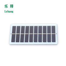 新款地埋灯6V0.8W单晶硅太阳能滴胶板 供应家用户外柔性太阳能板