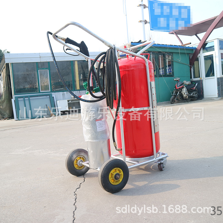 50L推车式细水雾 移动式喷雾灭火装置 推车式细水雾