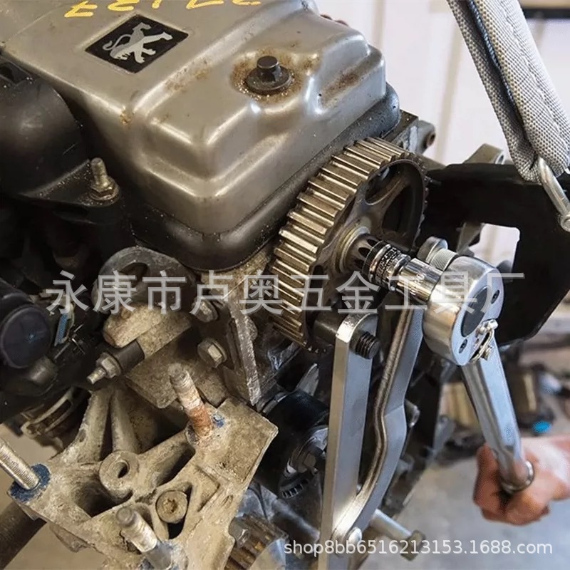 Reemplazable de la correa disco rama llave ventilador embrague árbol levas polea desmontaje herramienta