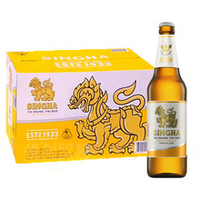 SINGHA泰国 泰国胜狮啤酒330ml *24瓶装