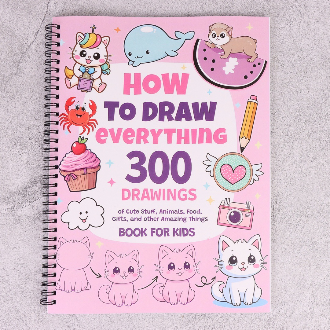 Cómo dibujar todo el libro de coloración cómo dibujar todo 300 libros de coloración de dibujos