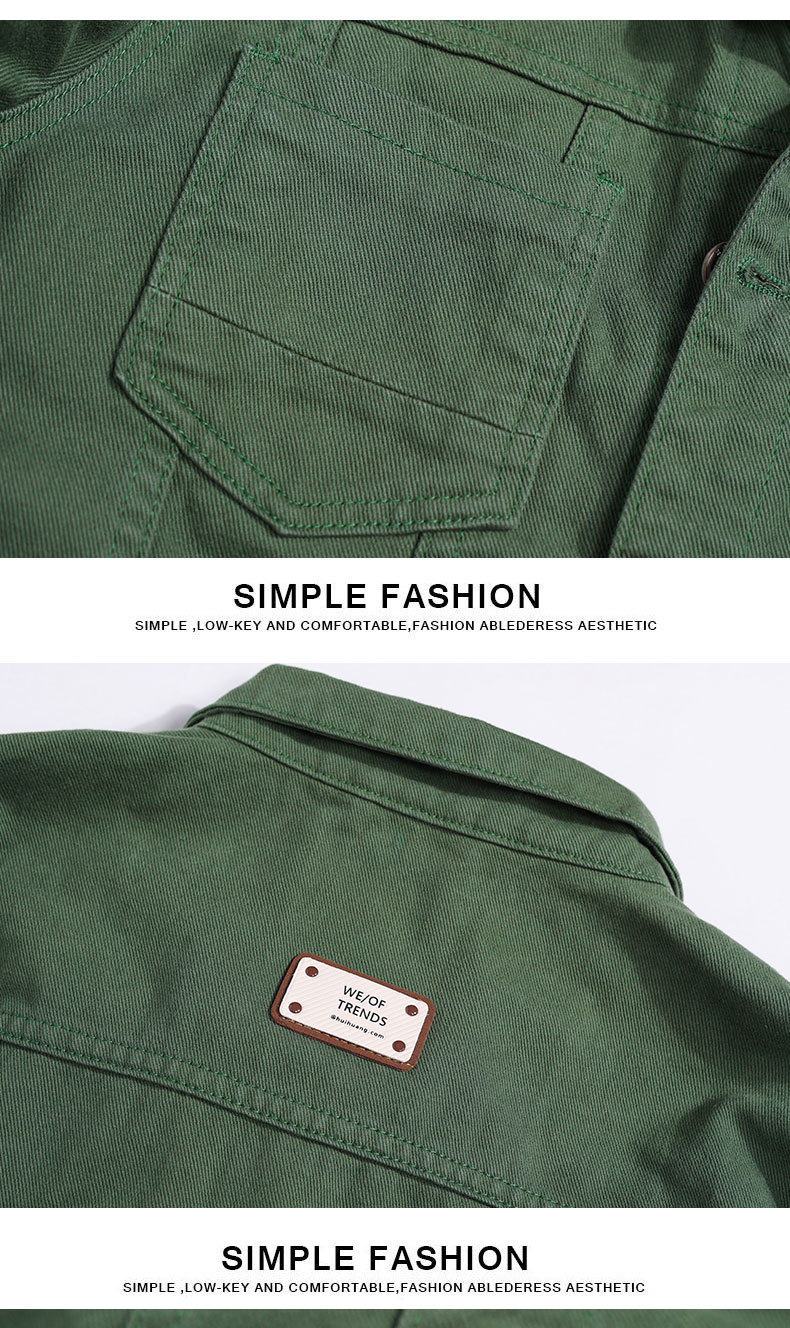 2024 Spring Embroidery Seal New Loose Tooling Washed Men's Top Jacket JK556_voghion.com