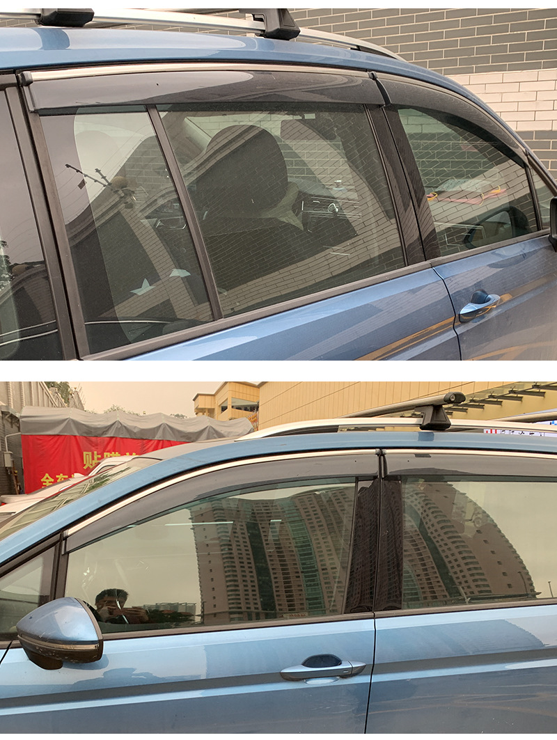 Suitable for Volkswagen Touran rain and rain shield rearview mirror rain eyebrow VW Touran Window visor