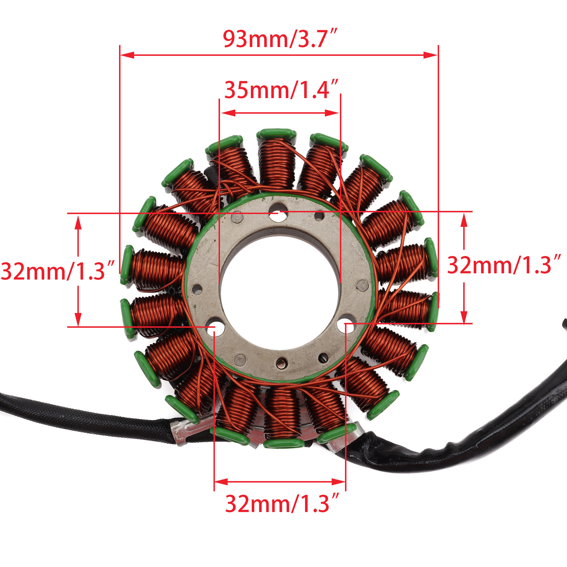 Ignition Coil Stator Fit for Gz150 Gz150-A En150J