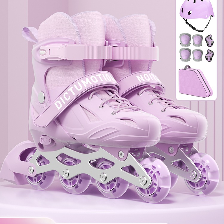 Roller Skates for Girls, Children's Beginner Roller Skates for Girls and Boys, Inline Skates for Adults, Professional Roller Skating