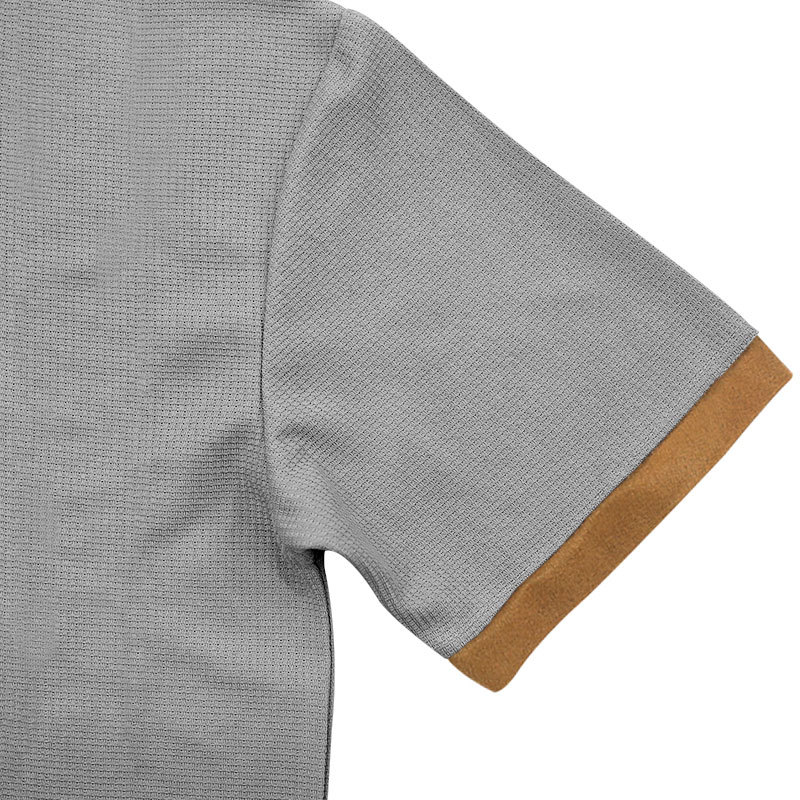 385g Weight Short Sleeve Sleeve Length Polyester Fabric Type Shorts Sets Sets Type 2 Pieces Set Quantity Casual Occasion Turndown Neckline Regular Fit Fit Type Color Block Pattern Summer Season Men's Gender Simple Style Style Men's Color Block Simple Style Turndown Short Sleeve Regular Fit Men's Sets 59