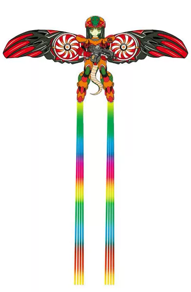 【Extra Large】Dynamic Snake Warrior + Fishing Rod