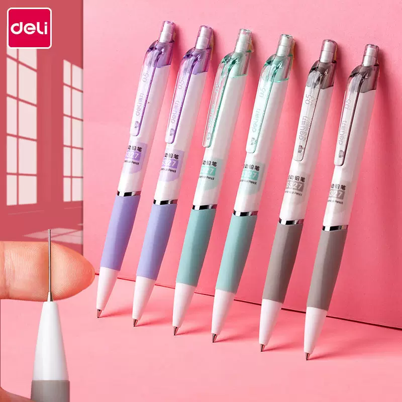 Automatic plastic stationery for pencils