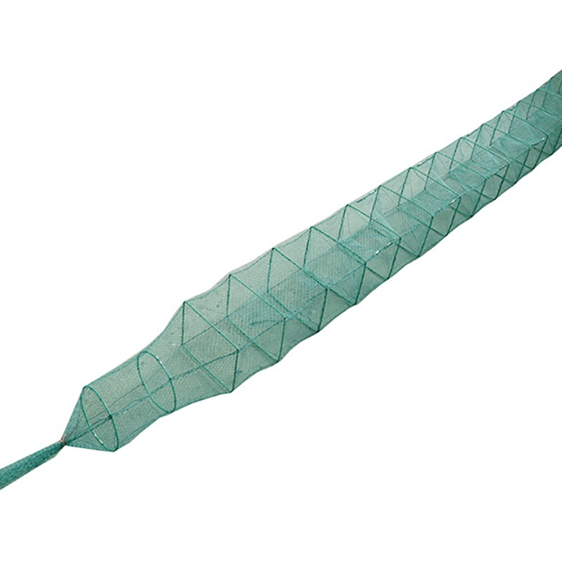 Jaula de camarón red de pesca jaula de pesca plegable red de langosta cría red de pescado negrita nudo sin nudos red de pesca automática