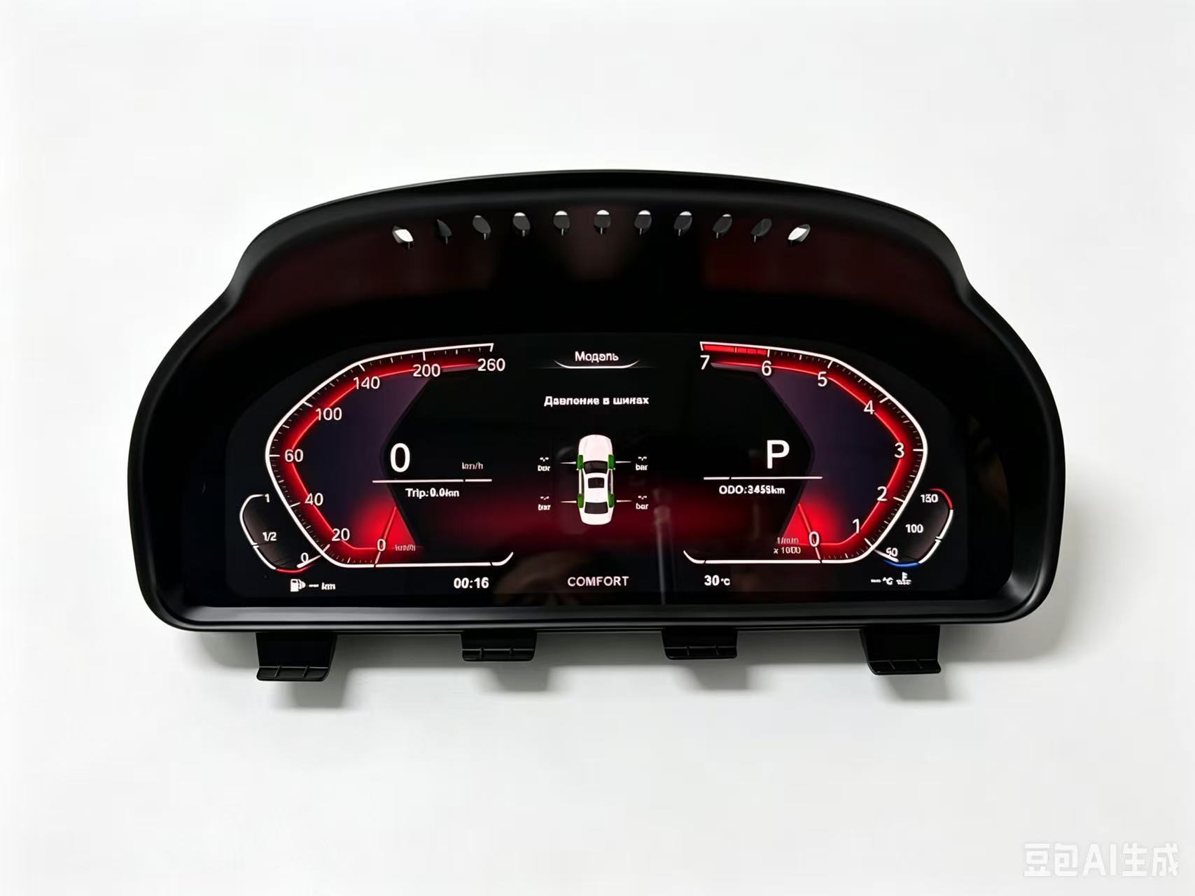 Compatible with BMW F chassis 5 Series, 6 Series, 7 Series, X3, X4, X5, X6, non-destructive modification to M Sport full LCD instrument panel