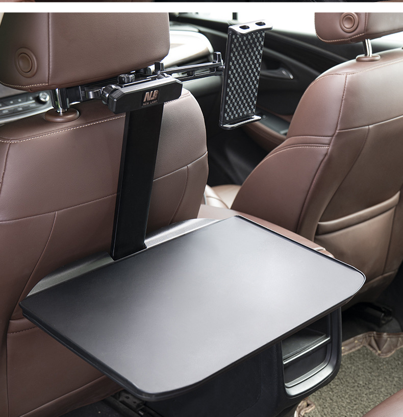 Car-Mounted Small Table Board, Foldable Dining Table Board for the Back Seat of the Car, Car Dining Table, Computer Stand Table